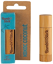 Парфумерія, косметика Олія для губ "Кокос" - Bamboostick Coconut Bamboo Natural Care Lip Butter