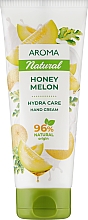 Крем для рук з ароматом медової дині - Aroma Natural Honey Melon Hand Care — фото N1