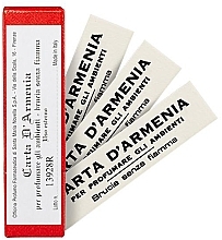 Благовония "Армянская бумага", 18 листов - Santa Maria Novella Carta d'Armenia — фото N2