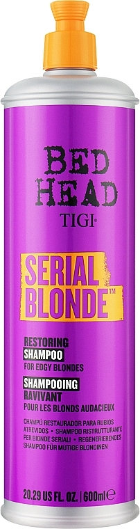 Шампунь для блондинок - Tigi Bed Head Serial Blonde Shampoo — фото N2