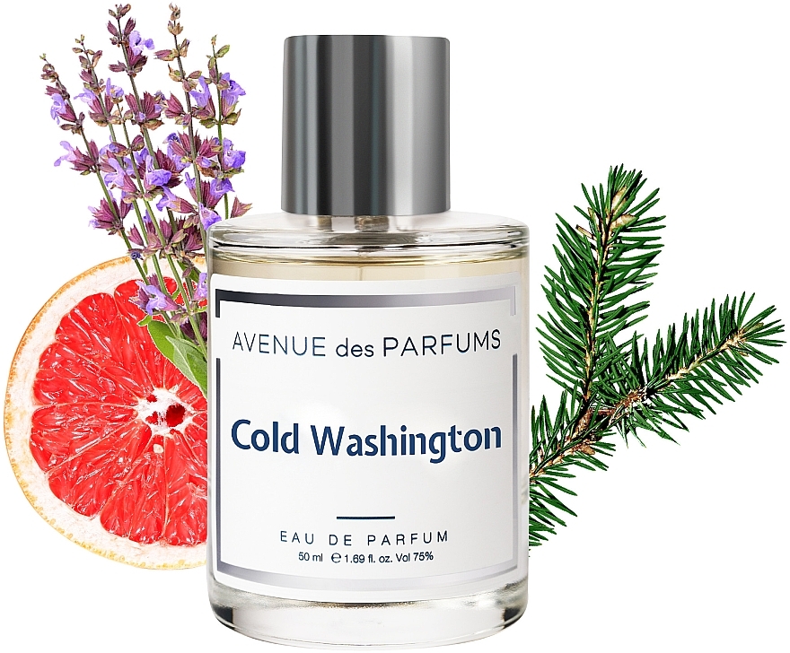 Avenue Des Parfums Cold Washington - Парфюмированная вода — фото N2