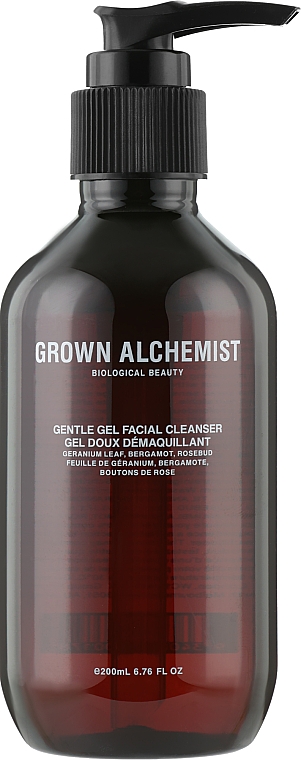 Нежный очищающий гель для лица - Grown Alchemist Gentle Gel Facial Cleanser