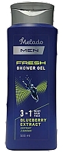 Духи, Парфюмерия, косметика Гель для душа мужской 3 в 1 - Natigo Melado Men Fresh Shower Gel 