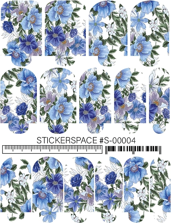 Дизайнерські наліпки для нігтів "Wraps S-00004" - StickersSpace — фото N1