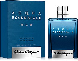 Парфумерія, косметика Salvatore Ferragamo Acqua Essenziale Blu - Туалетна вода (міні)