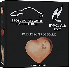 Духи, Парфюмерия, косметика Hypno Casa Paradiso Tropicale - Ароматизатор-клипса "Сердце"