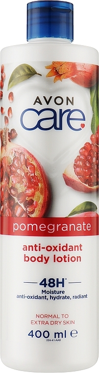 Антиоксидантный лосьон для тела с гранатом для сухой и нормальной кожи - Avon Care Pomegranate Antioxidant Body Lotion — фото N1