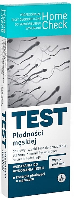 Тест на визначення чоловічої фертильності - Home Check — фото N1