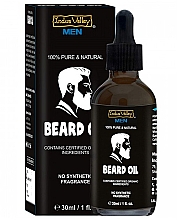 Органічна олія для росту бороди й волосся - Indus Valley Men Beard Oil — фото N1