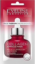 Ампульная крем-маска "Коллаген" для лица - Eveline Cosmetics Face Therapy Professional Ampoule Face Mask — фото N1