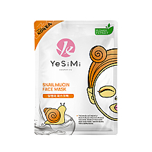 Парфумерія, косметика Маска для обличчя з муцином равлика - YeSiMi Snail Mucin Face Mask