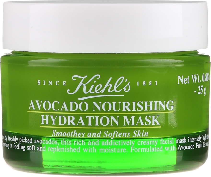Маска для обличчя з авокадо - Kiehl's Avocado Nourishing Hydrating Face Mask — фото N1