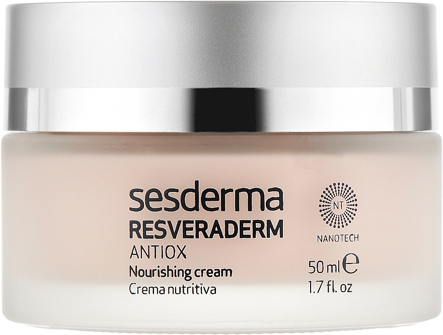 Крем-антиоксидант, живильний - SesDerma Laboratories Resveraderm Antiox Nourishing Facial Cream — фото N1