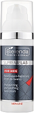 Зволожувальний та заспокійливий крем для обличчя - Bielenda Professional SupremeLab For Men — фото N1