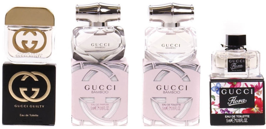 gucci mini set perfume