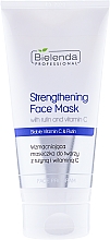 Парфумерія, косметика Зміцнювальна маска для обличчя, з рутином і вітаміном С - Bielenda Professional Program Face Strengthening Face Mask