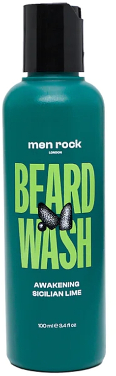 Мило для бороди - Men Rock Beard Wash Awakening Sician Lime — фото N1