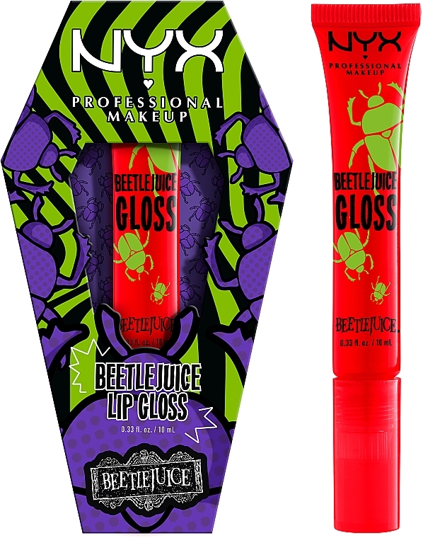 Блеск для губ - NYX Professional Makeup Beetlejuice Lip Gloss — фото N2