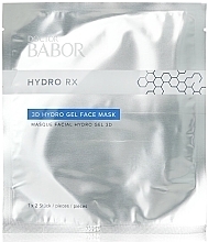 Гидрогелевая 3D-маска для лица - Babor Doctor Babor Hydro RX 3D Hydro Gel Face Mask — фото N2