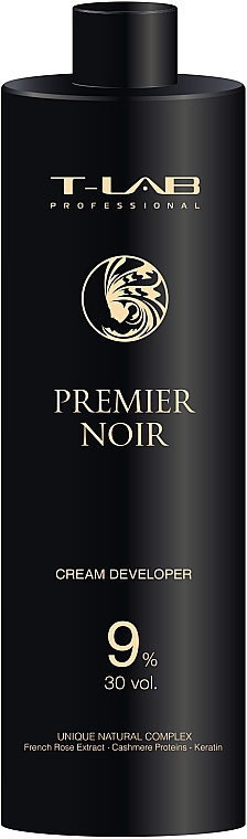Крем-проявник 9% - T-Lab Professional Premier Noir Cream Developer 30 vol. 9% — фото N2