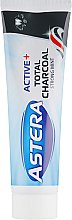 Зубная паста - Astera Activ + Total Charcoal — фото N2