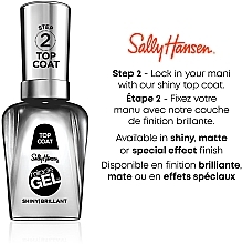 Набор для ногтей - Sally Hansen Miracle Gel Duo 900 (n/polish/14.7ml + top/14.7ml) — фото N4