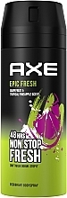 Духи, Парфюмерия, косметика Дезодорант-аэрозоль - Axe Epic Fresh 48H Non Stop Fresh Deodorant Bodyspray