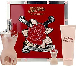 Парфумерія, косметика Jean Paul Gaultier Classique - Набір (edt/100ml + b/lot/75ml + edt/10ml)