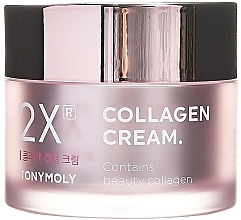 Парфумерія, косметика Колагеновий крем для обличчя - Tony Moly 2X Collagen Capture Cream