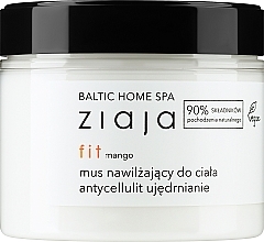 Увлажняющий мусс для тела "Манго" - Ziaja Baltic Home Spa FIT Mango Moisturizing Body Mousse — фото N1