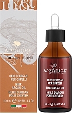Чистое 100% органическое аргановое масло для всех типов волос - Arganiae L'oro Liquido — фото N6