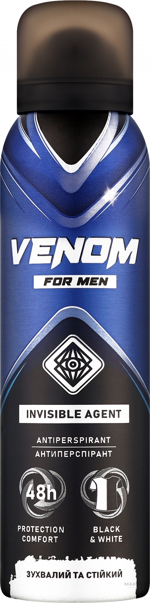 Дезодарант-антиперспирант - Venom For Men Invisible Agent — фото 150ml