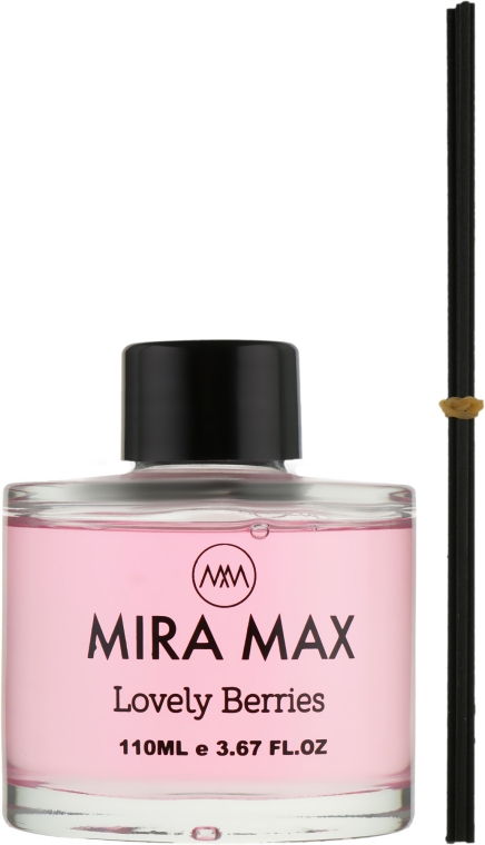 Аромадиффузор - Mira Max Lovely Berries Fragrance Diffuser With Reeds — фото N2