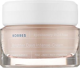 Парфумерія, косметика Інтенсивний денний крем для обличчя - Korres Apothecary Wild Rose Brighter Days Intense-Cream