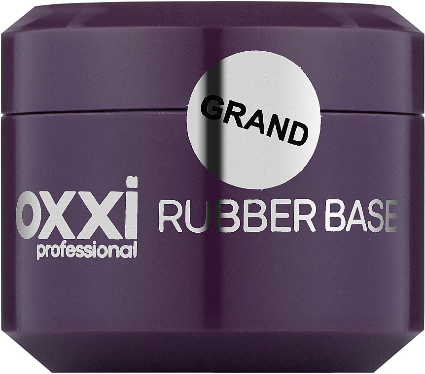 База каучуковая для гель-лака - Oxxi Professional Grand Rubber Base — фото N5
