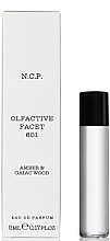 Духи, Парфюмерия, косметика N.C.P. Olfactives Original Edition 601 Amber & Gaiacwood Refill - Парфюмированная вода (пробник)