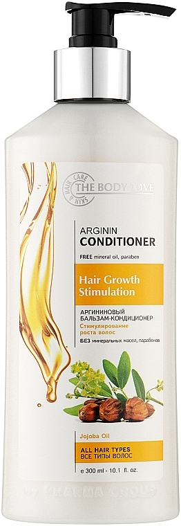 Бальзам для волос "Arginine + Jojoba Oil" - The Body Love Arginin Conditioner — фото N2