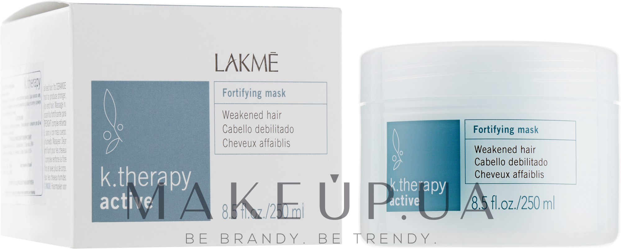 Зміцнювальна маска для слабкого і безживного волосся - Lakme K.Therapy Active Fortifying Mask — фото 250ml