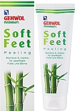 Пілінг для ніг "Бамбук і жожоба" - Gehwol Fusskraft Soft Feet Peeling — фото N2