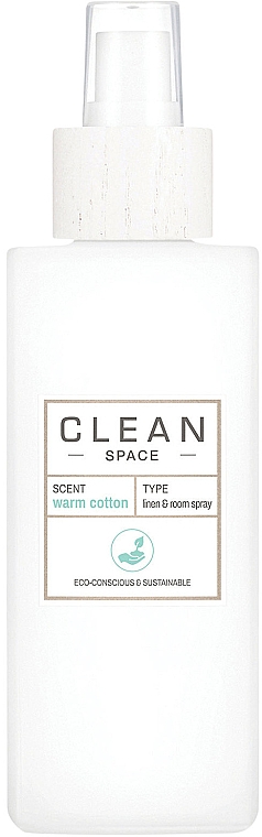Clean Warm Cotton - Ароматический спрей для дома — фото N1