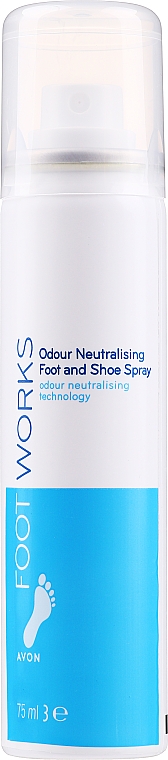Дезодорант-спрей для ніг - Avon Foot Works Odour Neutralising Foot Spray — фото N3