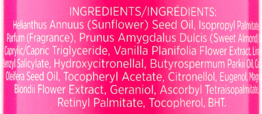 Увлажняющее масло для тела - Yardley Flowerazzi Magnolia & Pink Orchid Moisturising Body Oil — фото N3