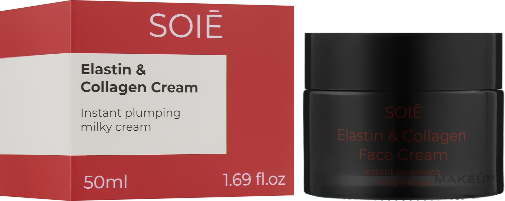 Активний крем для обличчя з еластином і колагеном - Soie Elastin & Collagen Face Cream * — фото 50ml