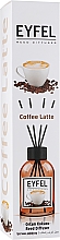 Аромадиффузор "Кофе латте" - Eyfel Perfume Reed Diffuser Coffee — фото N1