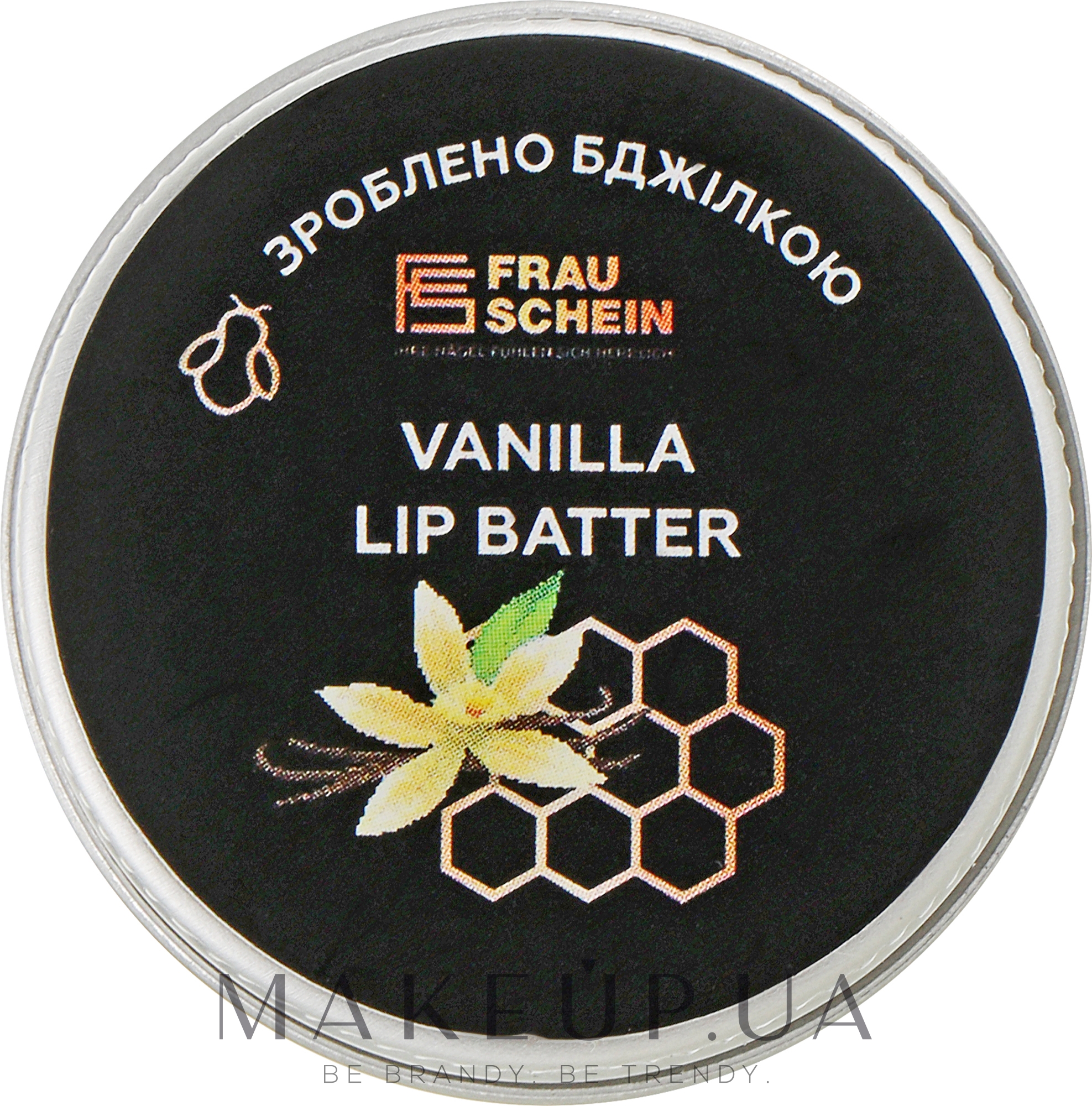 Батер для губ "Ваніль" - Frau Schein Lip Batter Vanilla — фото 10ml