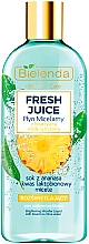 Міцелярна освітлювальна рідина "Ананас" - Bielenda Botanic Fresh Juice — фото N5