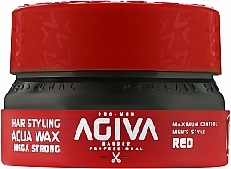 Віск для укладання волосся - Agiva Styling Hair Aqua Wax Mega Strong Red 05 — фото N2