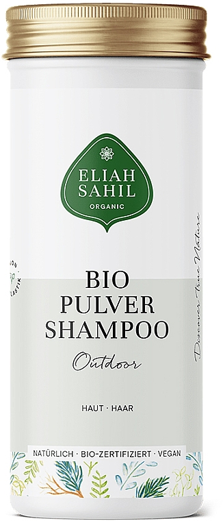 Органический шампунь-порошок для волос и тела "Outdoor" - Eliah Sahil Natural Shampoo Outdoor — фото N3