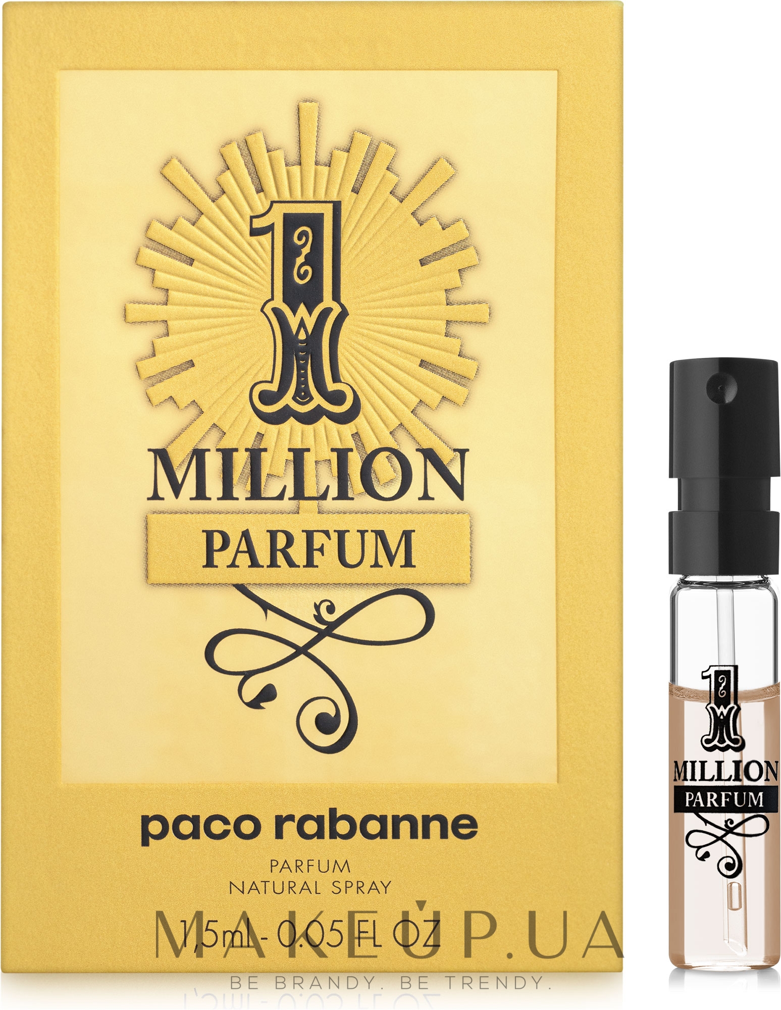 Paco Rabanne 1 Million Parfum - Парфумована вода (пробник) — фото 1.5ml