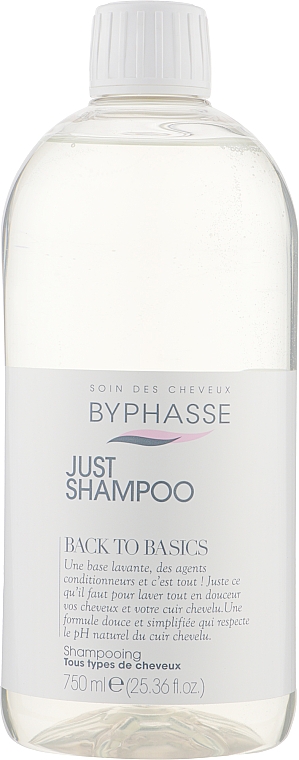 Шампунь для всех типов волос - Byphasse Back To Basics Just Shampoo